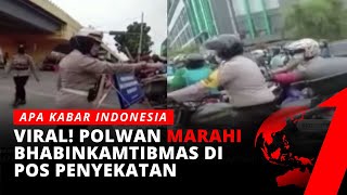 Pasca Video Viral Polwan Marahi Bhabinkamtibmas, Pengendara Sudah Vaksin Bisa Melintas | AKIM tvOne