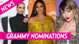 2021 Grammy Nominations: Beyonce, Taylor Swift, Dua Lipa Lead the Pack