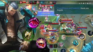 MLBB Fredrinn gameplay.Fredrin x Angela