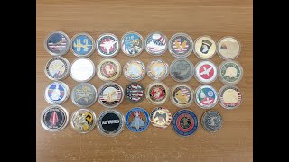 Military Challenge Coin Collection