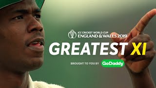 Ian Bishop Picks His GoDaddy Greatest XI | ICC Cricket World Cup 2019