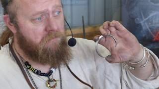 ARCH Viking Silver Ring Money Experimental Archaeology Workshop with Asgard