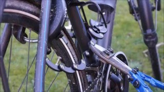 Tchibo Fahrradschloss in wenigen Sekunden geknackt - Faltschloss