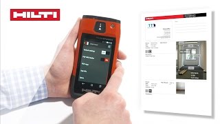 HOW TO customize your Hilti PD-C / PD-CS distance laser measurer's PDF report