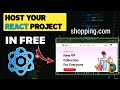 🚀 How to Host React Project on Netlify | Step-by-Step Tutorial