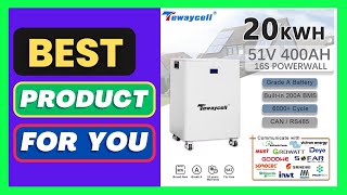 Tewaycell 400AH 20KWh 51V Lithium iron