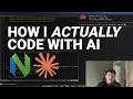 How I actually code with AI (no vibes)