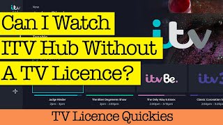 Can I Watch ITV Hub Without A TV Licence?