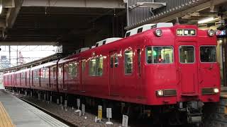 名鉄6000系三河ワンマン車 6004f(普通碧南行き）知立駅  発車‼️