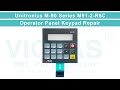 Unitronics M-90 Series M91-2-R6C Membrane Switch Keypad Replacement