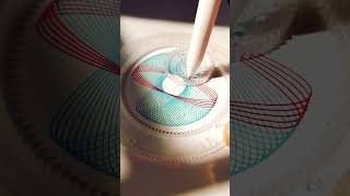 Amazing Spiral Circle Patterns! #art #spiroart #relaxing #spirographdrawing  #spirograph