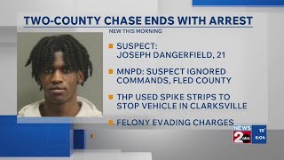 Multi-county police chase ends with arrest