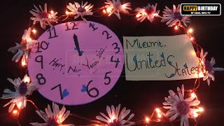 Happy New Year Miami United States 2024 - New Year 2024 Fireworks - Countdown Status 2024