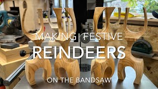 Festive Reindeer on the Bandsaw   HD 1080p