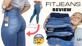 TESTING THE BEST FITTING \u0026 MOST FLATTERING JEANS?!? ARE THEY WORTH IT? | FITJEANS HAUL \u0026 REVIEW