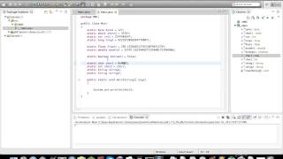 Java Tutorials: Episode 2 - Primitive Data Types and Strings