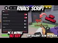 Rivals Script *NO KEY* - AIMBOT, SILENT AIM, RAGE BOT V4, UNLOCK ALL, SUPER SAFE, NO BAN