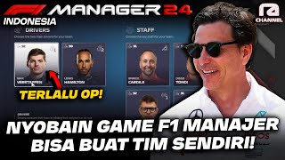 PERDANA GAME BARU MANAJER F1 CAREERNYA BISA BUAT TIM SENDIRI!😍- F1® Manager 24 Review (PC) Indonesia