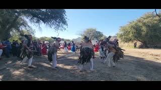 Pomo dancers come to the annual March to Oak Flat in Arizona.