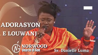 Adorasyon e louwanj | Tout miray ki enpeche mwen wè Glwa ou se pou yo tonbe | Sr.Danielle Luma