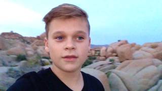 FIRST VLOG - JOSHUA TREE NATIONAL PARK (CLASSIC CALEB)