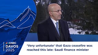 ‘Very unfortunate’ that Gaza ceasefire was reached this late: Saudi finance minister