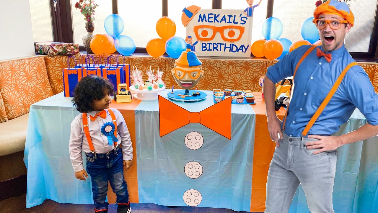 Blippi Party Ideas Mimi's Dollhouse, 59% OFF