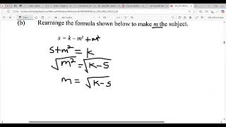 CXC MATHS  JANUARY PAPER 2 QUESTION 2