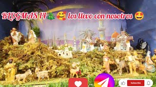 BLOGMAS 14🎄🥰 los llevo con nosotros 🤩 lluvia todo,el día 😔