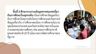 บทที่ 6 เรื่องแผนปฏิบัติประจำปีและแผนพัฒนาสถานศึกษา (1)