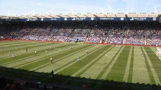 Leicester fans singing... you do the Wasilewski and you turn around....