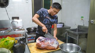 電瓶哥曠工約會沒口福，買300塊牛肉犒勞兵哥，六斤瞬間見底了