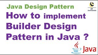 How to Implement Builder Design Pattern in Java ? || Design Pattern