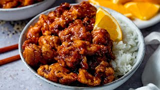 Orange Chicken - Super Quick and Easy.  Better than takeout!