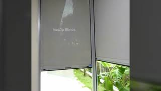 AusZip Slim Manual Blinds - Singapore