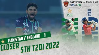 Cracking T20I In Lahore | Pakistan vs England | 5th T20I 2022 | PCB | MU2T