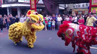 106台北朝天宮天上聖母往北港朝天宮謁祖進香回鑾遶境【基隆龍騰-醒獅團】