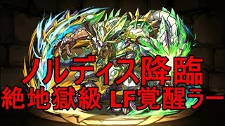 パズドラ『ノルディス降臨！【特殊】』絶地獄級 LF覚醒ラー