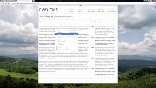 GWD CMS: Adding PDFs