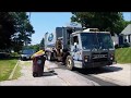 EZ Disposal & Recycling- Mack LEU New Way Sidewinder Side Load Trash Truck