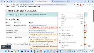 Fixed: sodium extension issue in Moodle