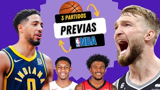 PREVIAS partidos NBA | 22.12.2024 | #51 HALIBURTON PUEDE HUNDIR MÁS TODAVÍA A SUS EX KINGS