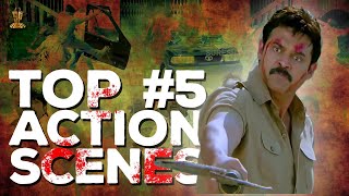 Top 5 Action Scenes Part 2 || Venkatesh || Balakrishna || Suresh || Suresh Productions