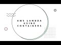 Create a AWS lambda function using aws provided container in NodeJS  #aws #lambda