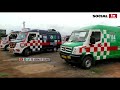 అంబులెన్సు డ్రైవర్ లా మారిన మంత్రి ap minister perni nani testing new ambulance social tv telugu