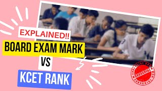 Board Exam Marks vs KCET Rank | How to get Good Rank in KCET 2024? #target #kcet2024 #rank