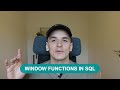 SQL Window Functions Tutorial | Window Functions in SQL