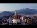 Swayambhunath Temple || Monkey Temple || dji mini se drone shot ||