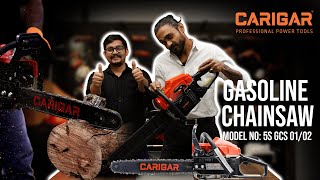 Carigar Gasoline Chain Saw Assembling | English