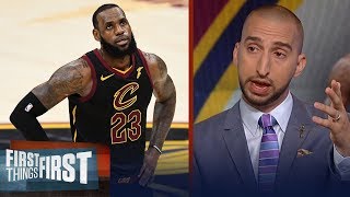Nick Wright on why there's now chance LeBron James stays in Cleveland | NBA | FIRST THINGS FIRST